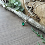 Emerald Necklace, 4mm