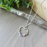 Family Necklace, Heart