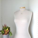 Flower Necklace, Sterling Silver