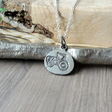 Tractor Necklace, Custom, Initials