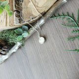 Round Moss Kyanite Necklace