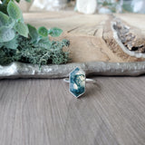 Moss Agate Ring