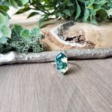 Moss Agate Ring
