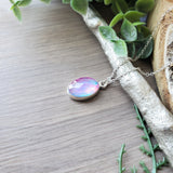 Opal Necklace, Faceted, Oval