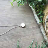 Gold Moonstone Necklace