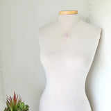 Pink Aura Opal Necklace