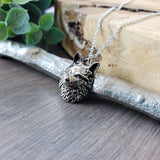 Wolf Head Necklace