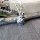 Wolf Head Necklace