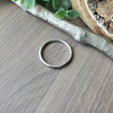 Stacking Ring, Rough Finish