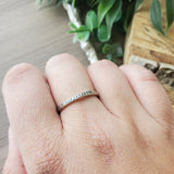 Stacking Ring, Rough Finish