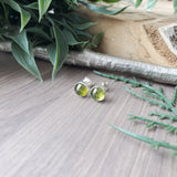 Vesuvianite Studs, Faceted