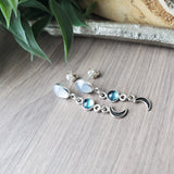 Moon Studs, Gemstones