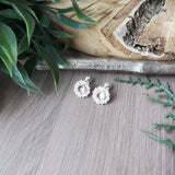 Pink Garnet Earrings