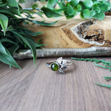 Tourmaline Ring, Leaf