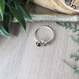 Tourmaline Ring, Leaf
