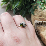 Tourmaline Ring, Leaf