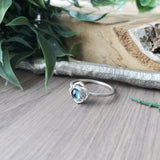 London Blue Topaz Ring