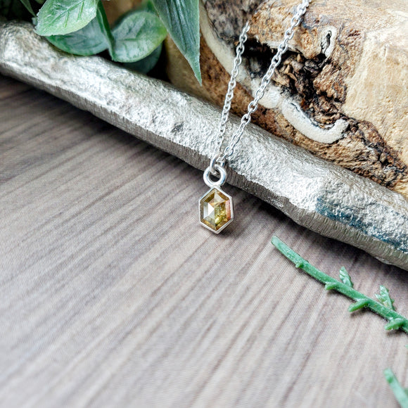 Yellow Diamond Necklace