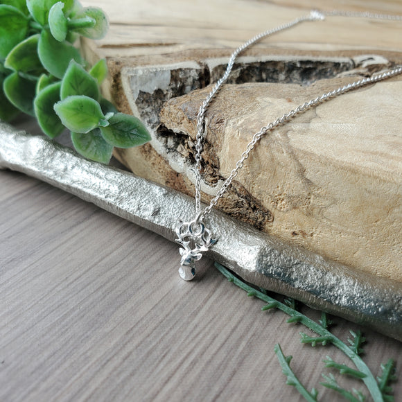 Deer Head Necklace