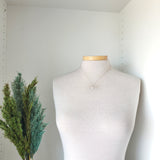 Paw Print Necklace, Silver