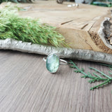 Moss Kyanite Ring