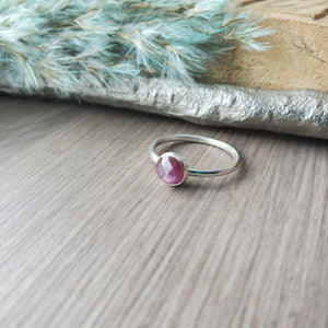 Pink Sapphire Ring