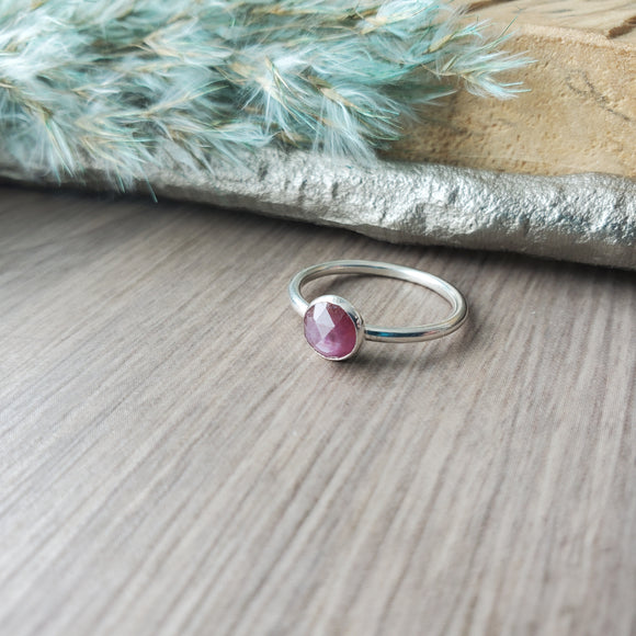 Pink Sapphire Ring