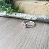 Pink Sapphire Ring