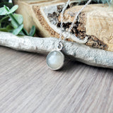 Grey Moonston Necklace