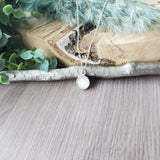 Grey Moonston Necklace