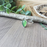 Serpentine Ring, Leaf