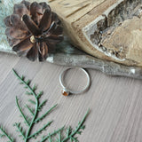 Yellow Garnet Ring