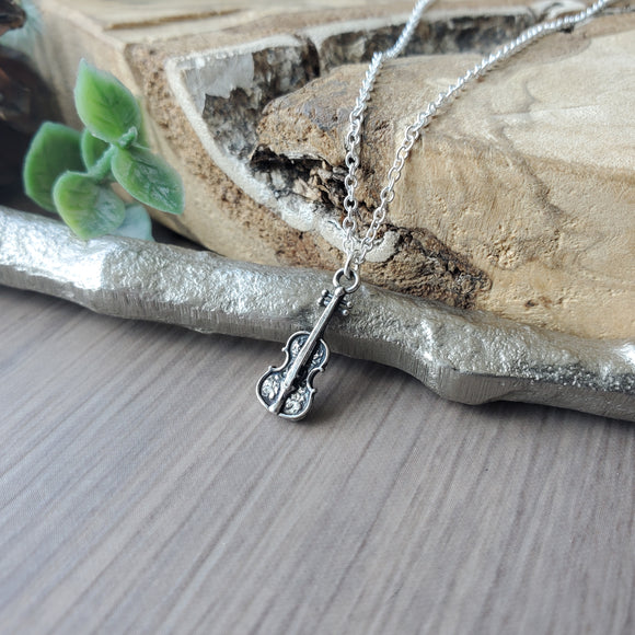 Violin Necklace