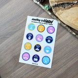 Adulting Badges - Sticker Sheet