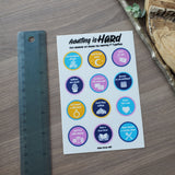 Adulting Badges - Sticker Sheet