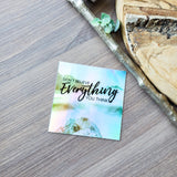 Don't Believe Everything You Think - Sticker