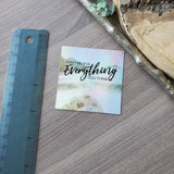 Don't Believe Everything You Think - Sticker