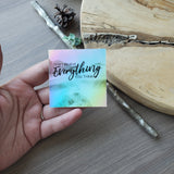 Don't Believe Everything You Think - Sticker