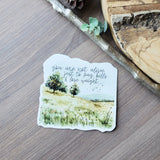 Just to Pay Bills and Lose Weight - Magnet