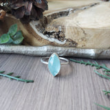 Aquamarine Ring, Marquise