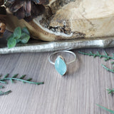 Aquamarine Ring, Marquise