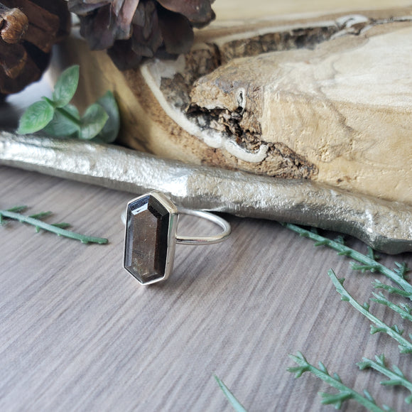 Golden Sapphire Ring