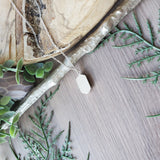 Aquamarine Necklace, Hexagon