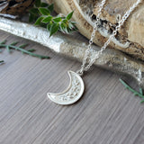Floral Moon Necklace