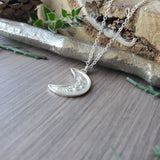 Floral Moon Necklace