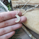 Floral Moon Necklace