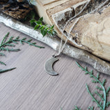 Floral Moon Necklace