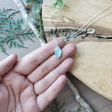 Aquamarine Necklace, Marquise