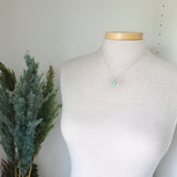 Aquamarine Necklace, Marquise