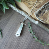 Dagger Necklace, Obsidian